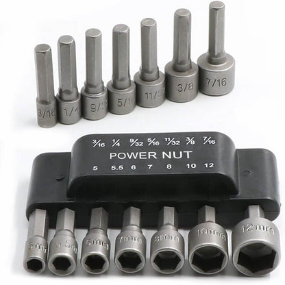 🔥BIG SALE - 34% OFF🔥Power Nut Driver 14Pcs Set