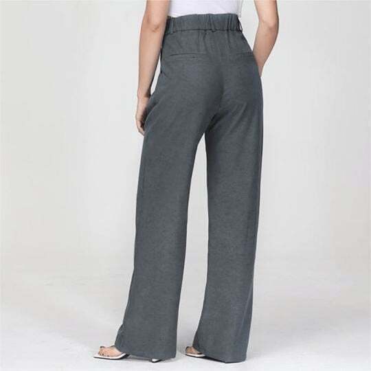 Lightweight Tailored Wide Leg Pants