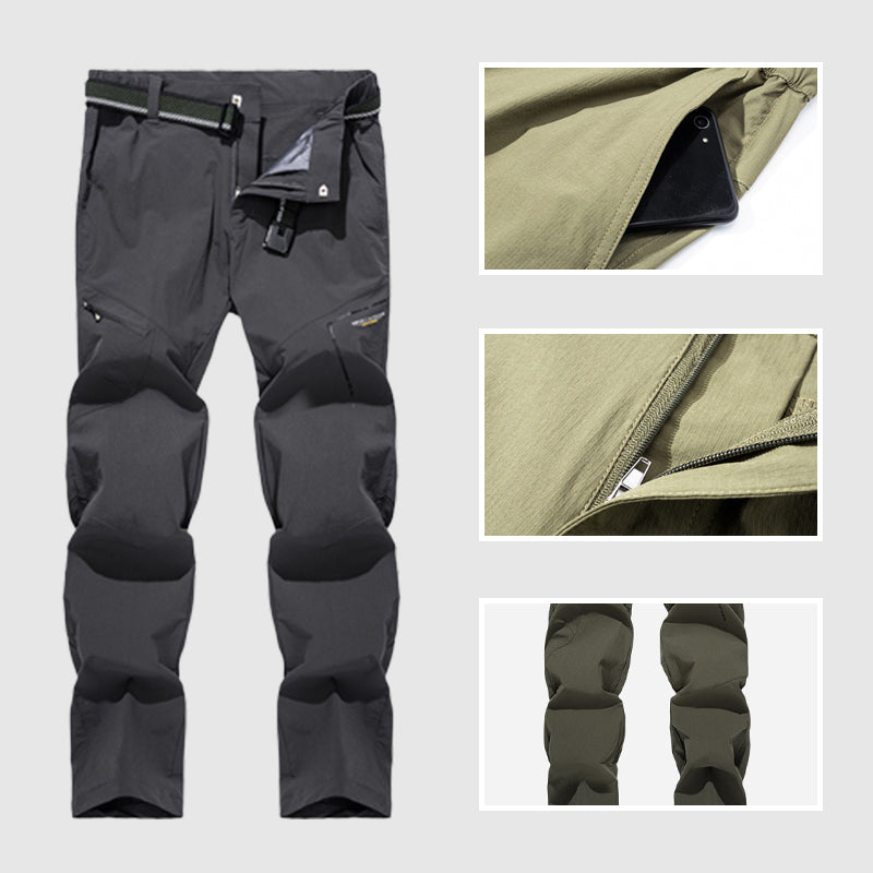 High Stretch Multi-pocket Quick-drying Cargo Pants for Men/Women