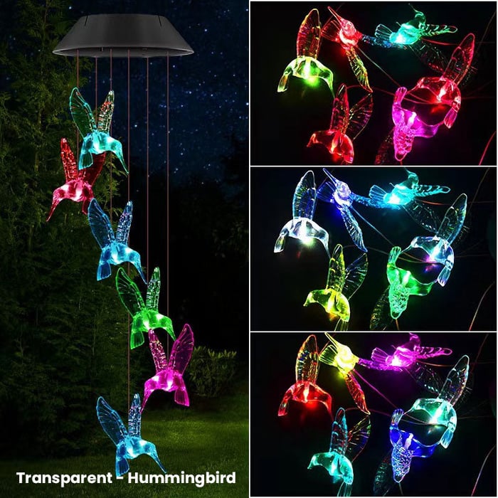 Solar Wind Chimes Decorative Lanterns