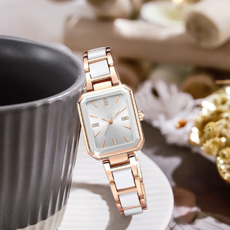 Women's Fashion Rectangular Quartz Watch⌚