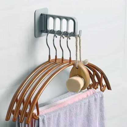 Multi-purpose Space Saving 4 Holes Hangers for Clothes