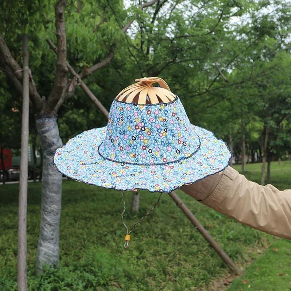 Fashionable Bamboo Fan Hat