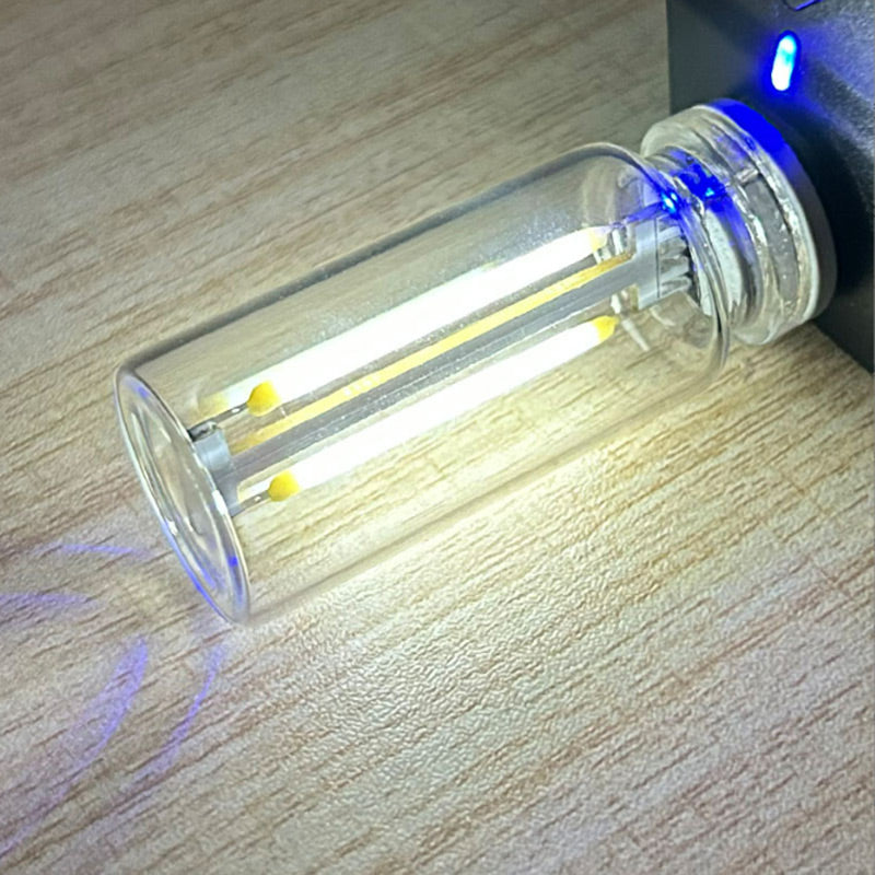 Portable Touch-Control Glass Bulb USB Night Light