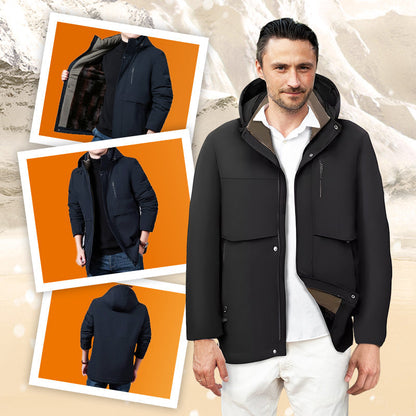 💖Men’s Thermal Hooded Parka Coat