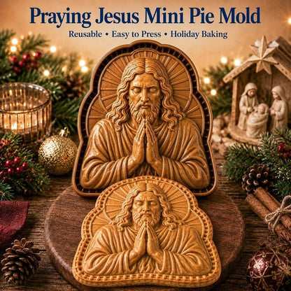 🥧✨ Faith & Nativity Christmas Mini Pie Mold Collection