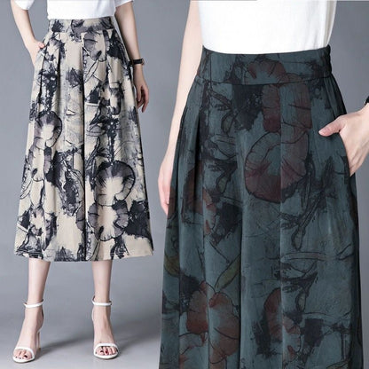 Women’s  Elegant Chiffon Wide Leg Culottes