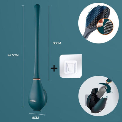 Modern Home Flexible Silicone Toilet Brush