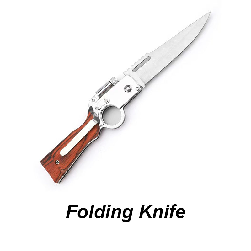 🔥🔥Outdoor Stainless Steel Portable Folding Knife