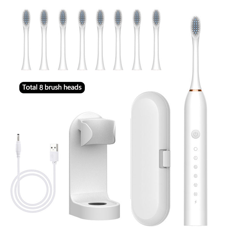 🔥 Portable Adult Sonic Electric Toothbrush