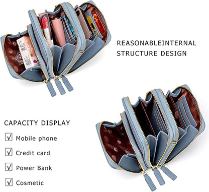 Multifunctional Crossbody Phone Wallet