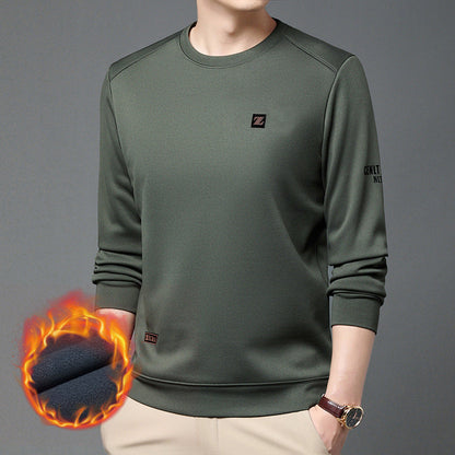 Men’s Fashion Plush-Lined Base Shirt