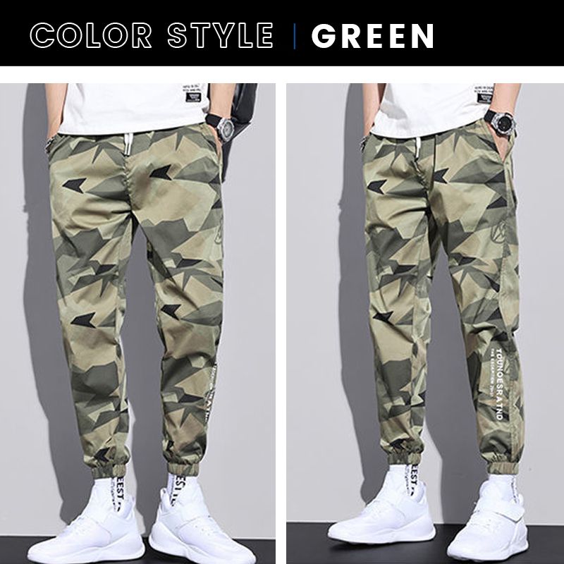 Fashionable Camouflage Loose Men Pants