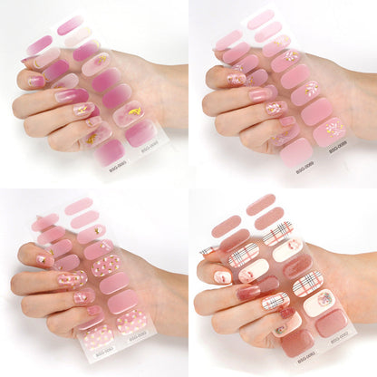 🎅New Year Sale🎄Semi Cured Gel Nail Stickers