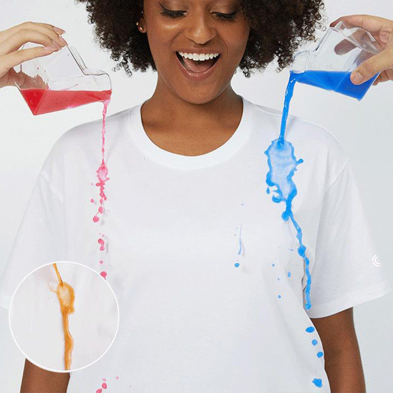 Stretchy Soft Hydrophobic Stain-Proof T-Shirts