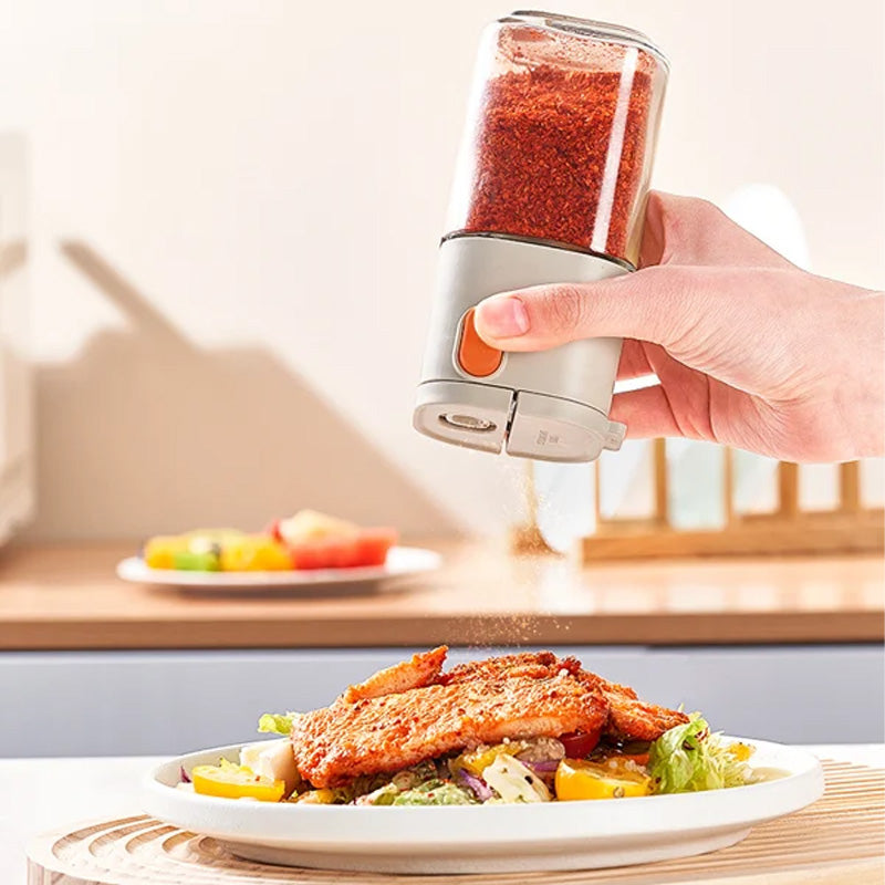 Buy 2 Get 1 Free 🔥 Multifunctional Precise Quantitative Salt & Seasoning Dispenser