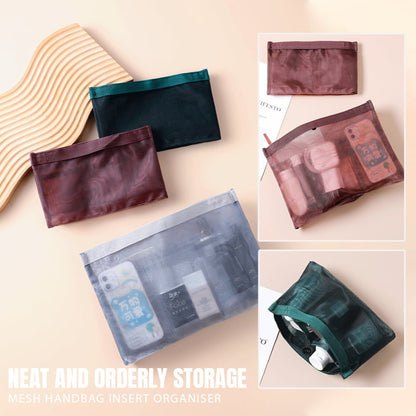 Mesh Handbag Insert Organiser