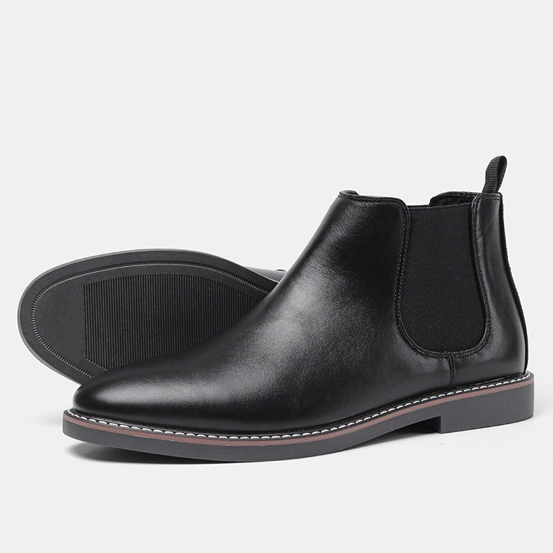 Exquisite Gifts - Men's Vintage Fashion Chelsea Leather Boots