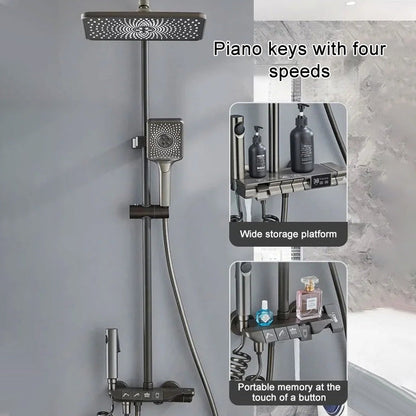 Intelligent Shower Set With Constant Temperature Under Pressure