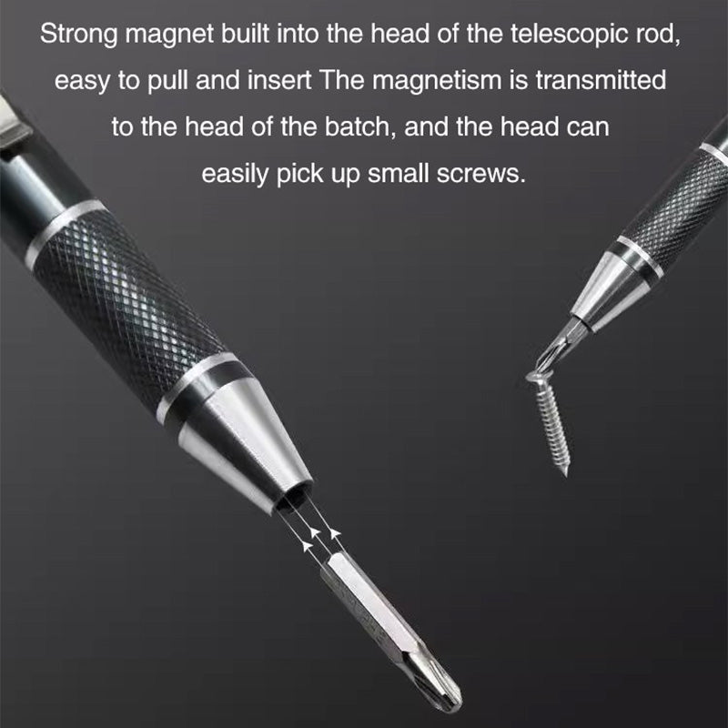 Eight-in-One Pen-style Screwdriver Set