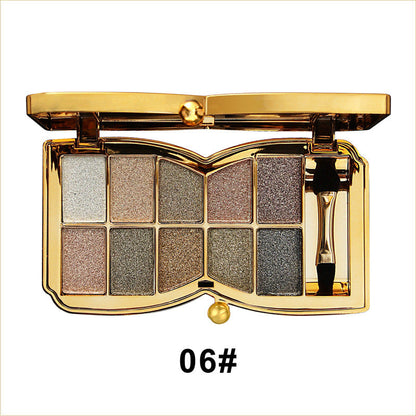 10 Colors Glitter Eye Shadow Palette