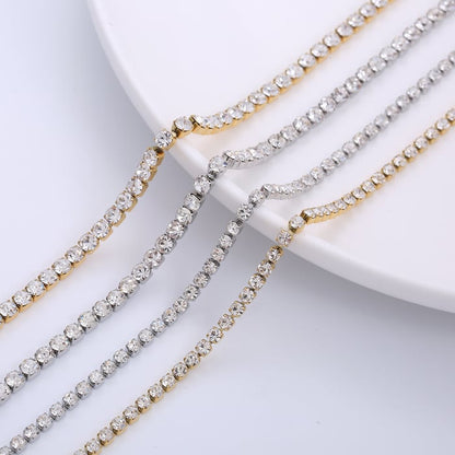 Last Day 57% OFF -'Crystal' Tennis Necklace + Free Bracelet