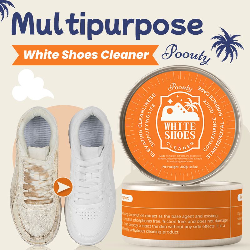 🌟Multipurpose Wash-free White Shoes Cleaner