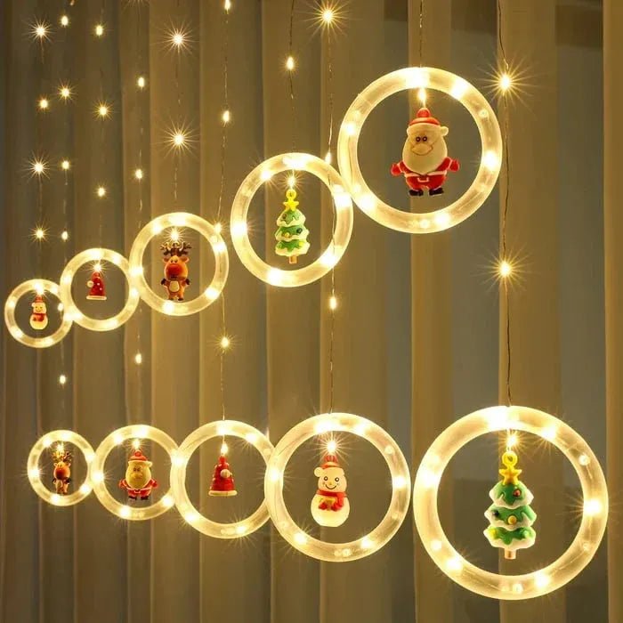 Christmas Decor Ring Lights