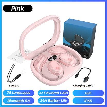 🎧🔥AI Voice Translation Bluetooth Earbuds