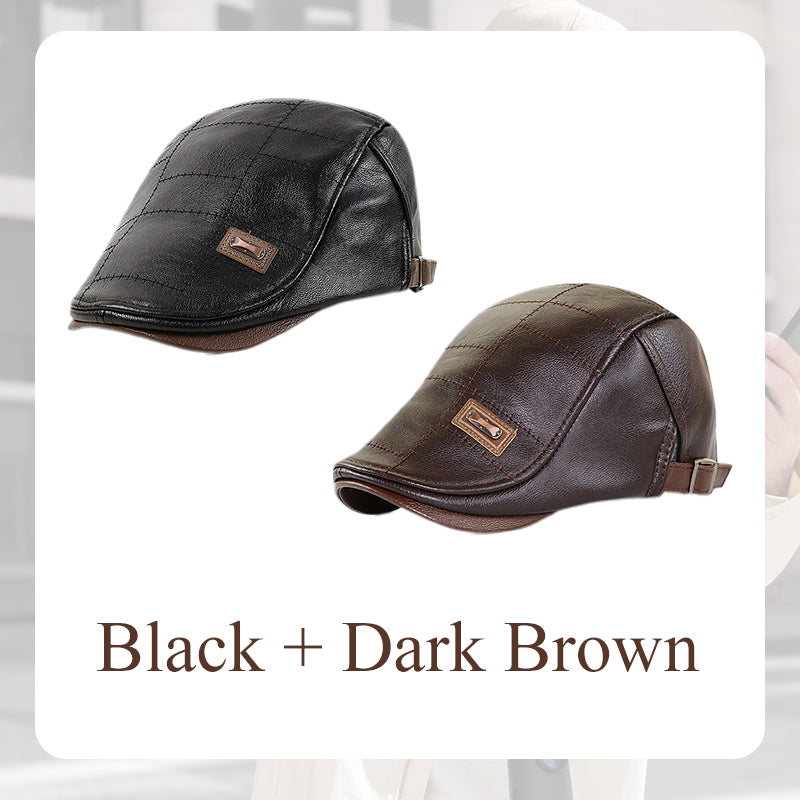 New Fashion Leather Beret