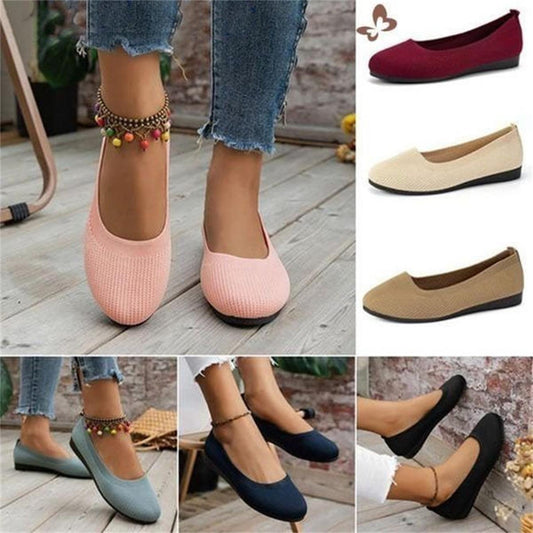 Women Comfortable Breathable Slip On Arch Support Non-Slip Casual Shoes