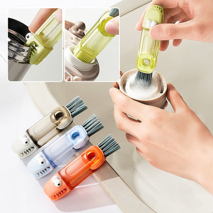 ⏳Limited Time Offer! Don't Miss Out! 👍A versatile 4-in-1 Cleaning Brush For Bottle Gaps