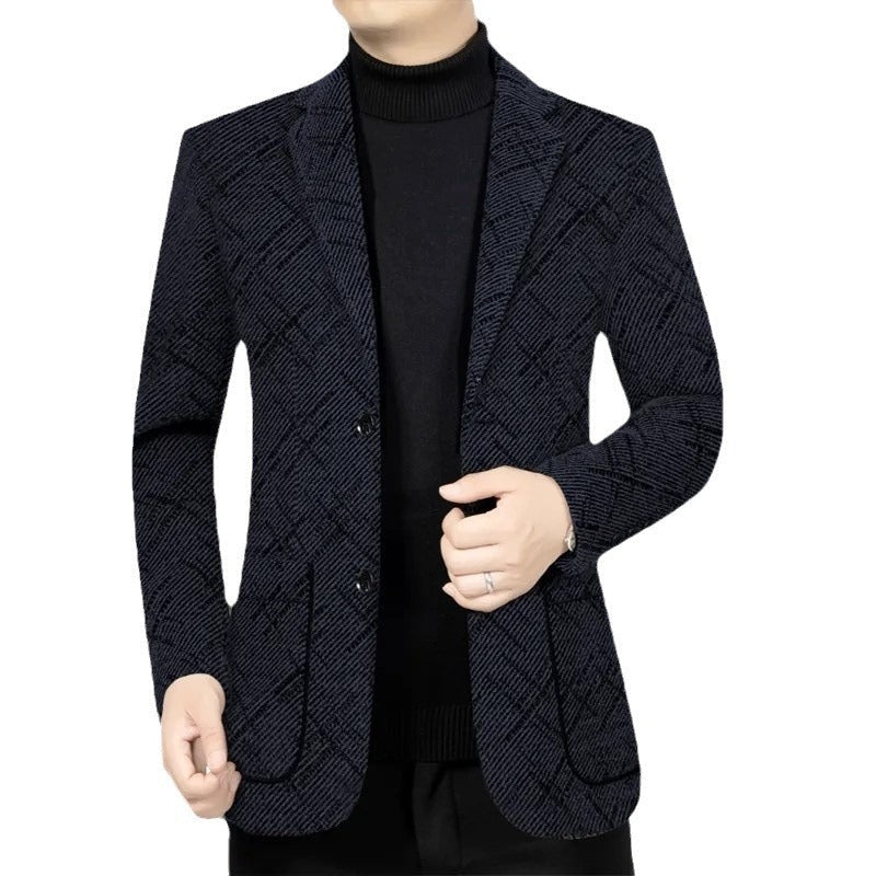 Men's Classic-Fit Single-Breasted Casual Blazer