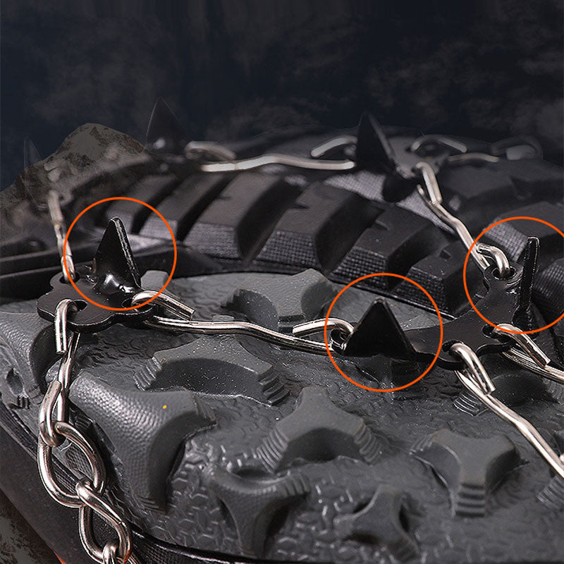 Outdoor Anti-Slip Crampons for Hiking Boots & Shoes