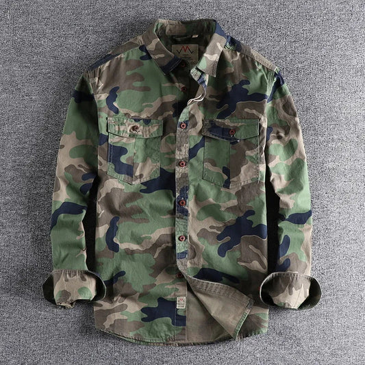 Men Camouflage Cargo Shirts(Buy 2 Free Shipping)