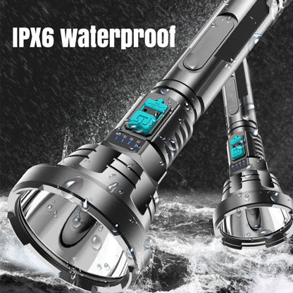 Waterproof USB Rechargeable Bright Flashlight