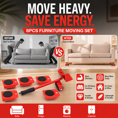 ⚡ Furniture Lifter Sliders – Labor‑Saving, Sturdy, Practical ✅