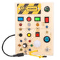 Wooden Toddler Busy Board Toys with LED Lights