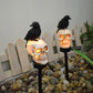 (🎃Early Halloween Promotion🎃 49% Off)Crow Skull Solar Garden Light