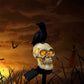 (🎃Early Halloween Promotion🎃 49% Off)Crow Skull Solar Garden Light