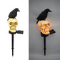 (🎃Early Halloween Promotion🎃 49% Off)Crow Skull Solar Garden Light