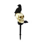 (🎃Early Halloween Promotion🎃 49% Off)Crow Skull Solar Garden Light