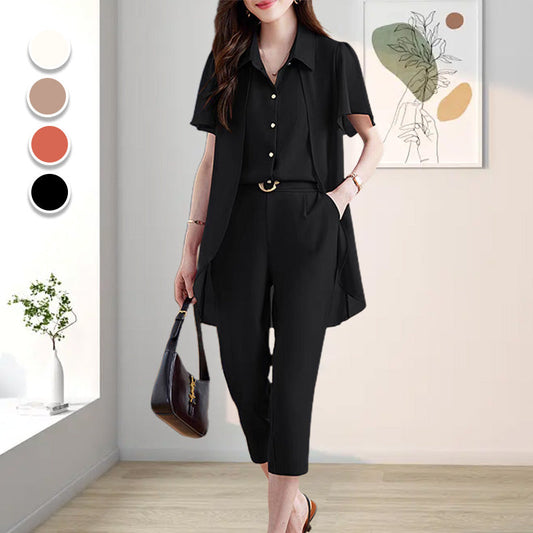 🔥Women's Chiffon Business Two-Piece for Summer