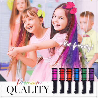 🎁Limited Time Discount🔥Temporary Hair Dye Chalk Comb- Cruelty Free