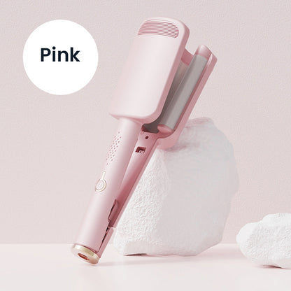 French Wave Curling Iron, Fast Heating Adjustable Temperature, 1.6m Extension Cord, Suitable for Any Hairstyle Hair Type