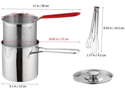 🎁304 Stainless Steel Multifuntional Fryer（50% OFF）