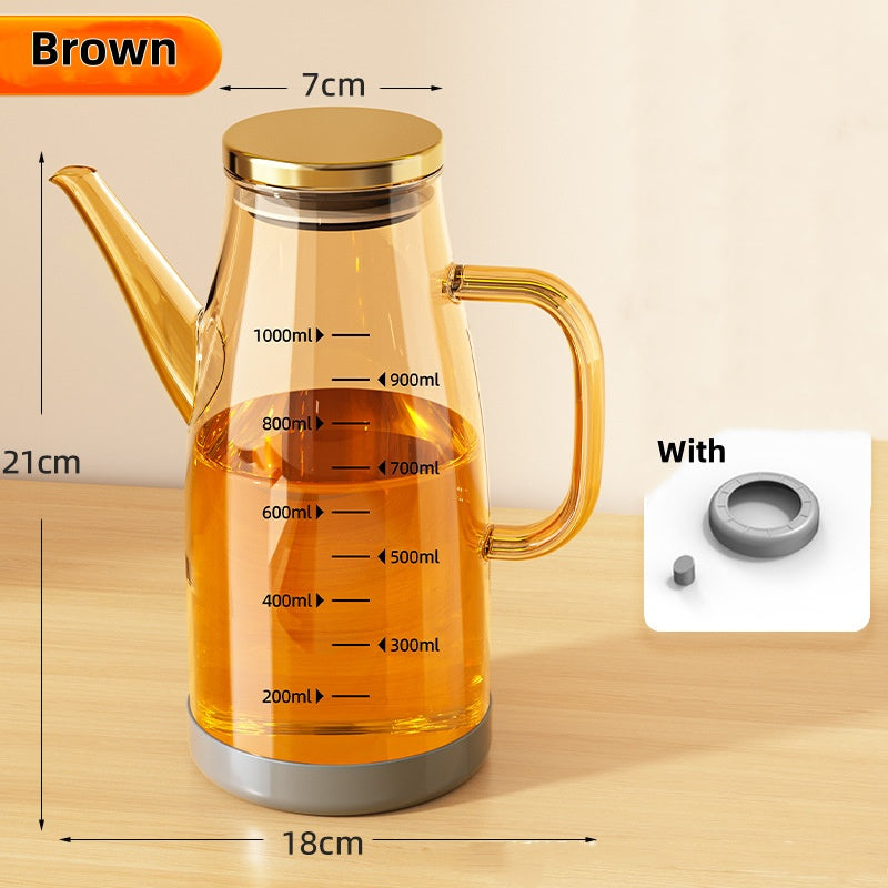 Oil Dispenser Bottle with Drip Free Spout