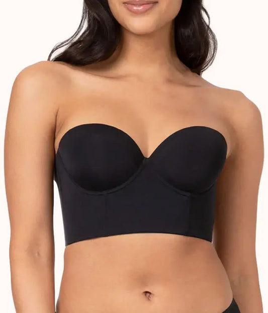 Low Back Strapless Bra - Premium Fabric