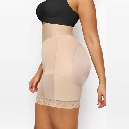 Boned Sculpt High Waist Shorts