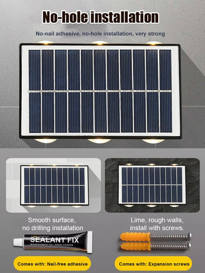 💡  ☀️ Solar Powered Wall Light – Auto On/Off, Weatherproof & Energy Saving 🏡